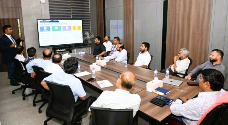 কুবিতে র‍্যাংকিং ও আন্তর্জাতিক সহযোগিতা নিয়ে আলোচনা সভা